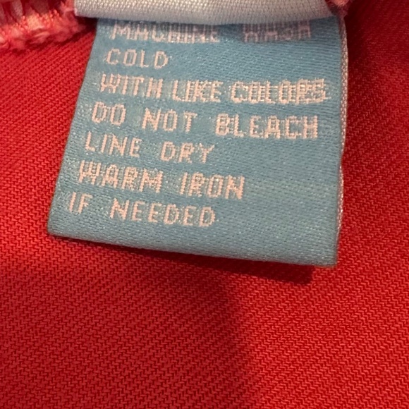 J. McLaughlin Menswear Shorts Size 38 Red Cotton Casual Summer - Picture 4 of 6